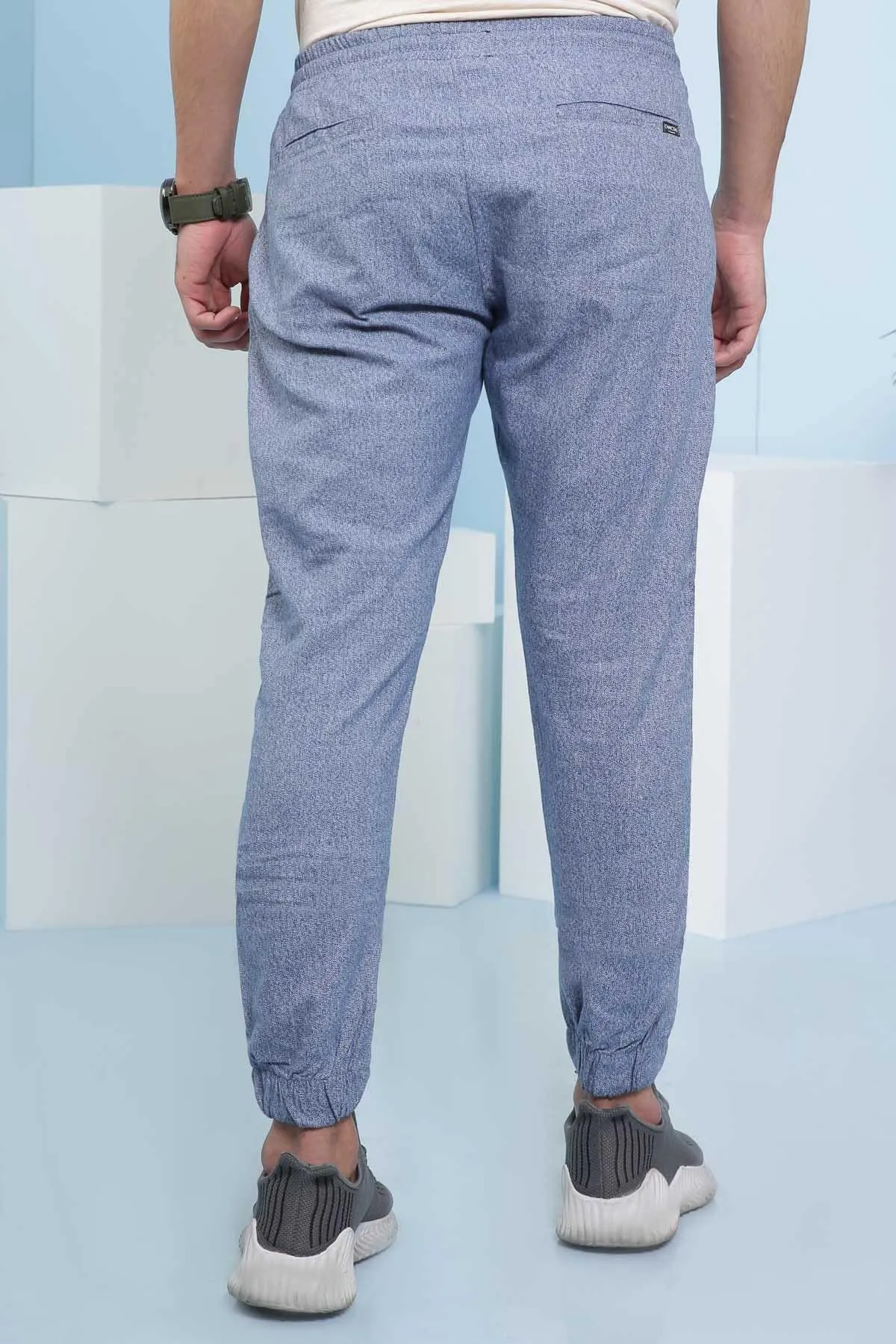 CASUAL TROUSER  SLIM FIT BLUE