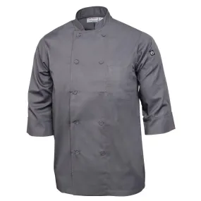 Chef Works Unisex Chefs Jacket Grey 2XL - A934-XXL