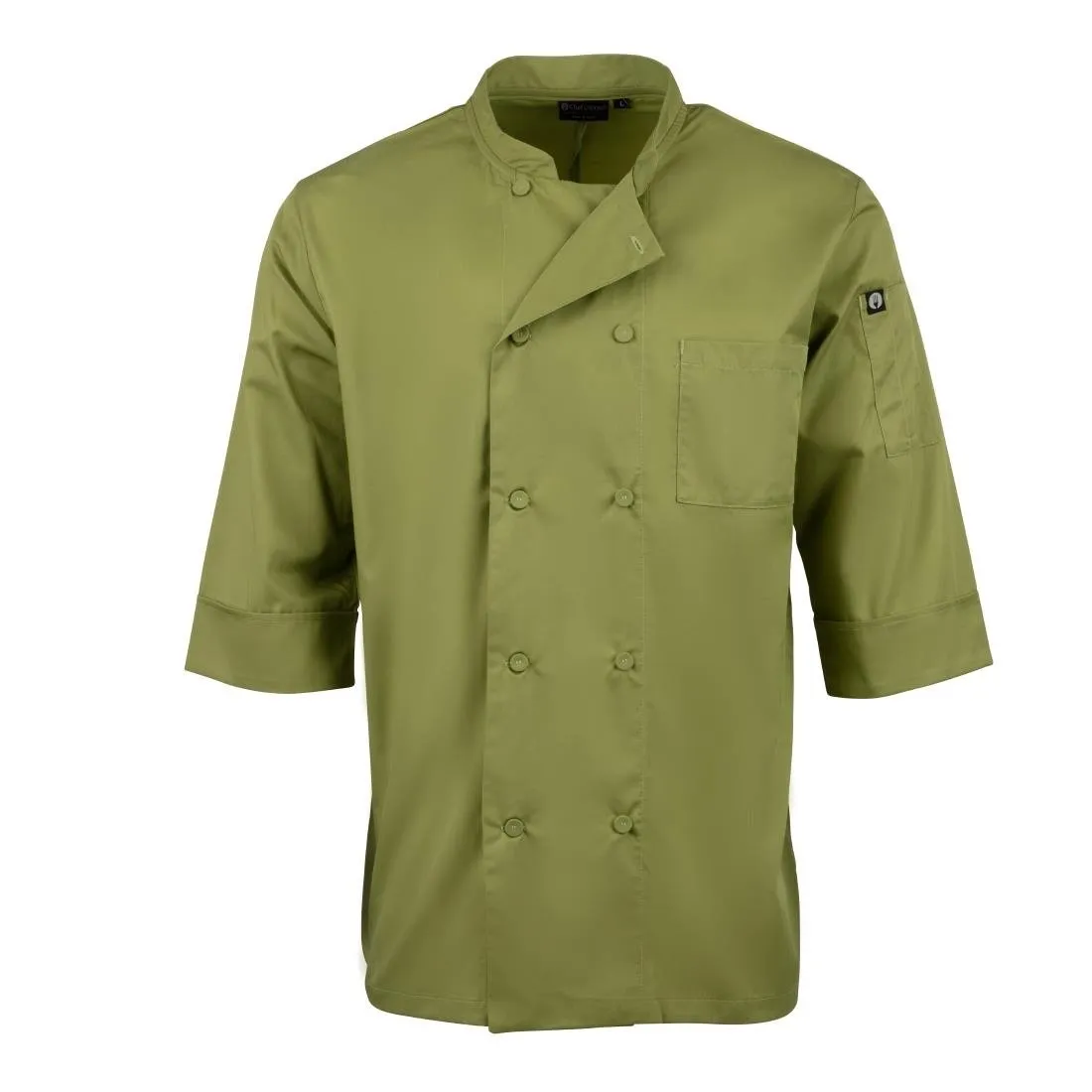 Chef Works Unisex Chefs Jacket Lime XS - B107-XS