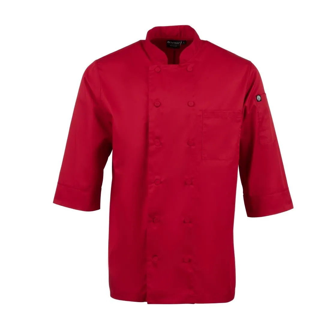 Chef Works Unisex Jacket Red XS