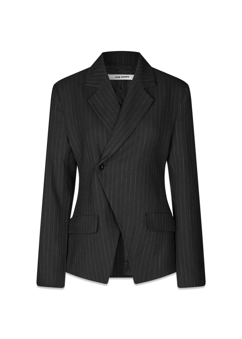 Clyde Blazer - Black Pinstripe