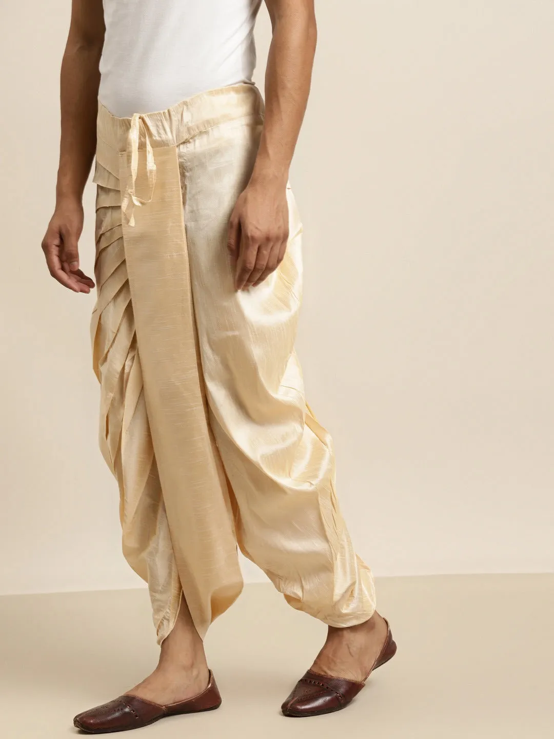 Cream Dhoti Pants