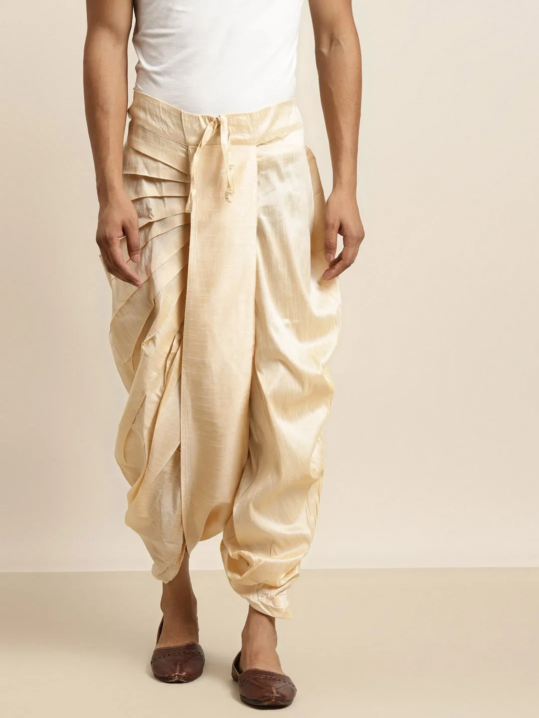 Cream Dhoti Pants