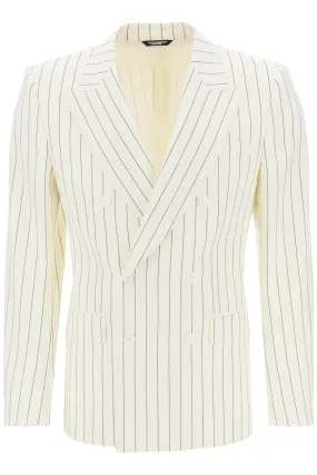 Dolce & Gabbana Double-Breasted Pinstripe