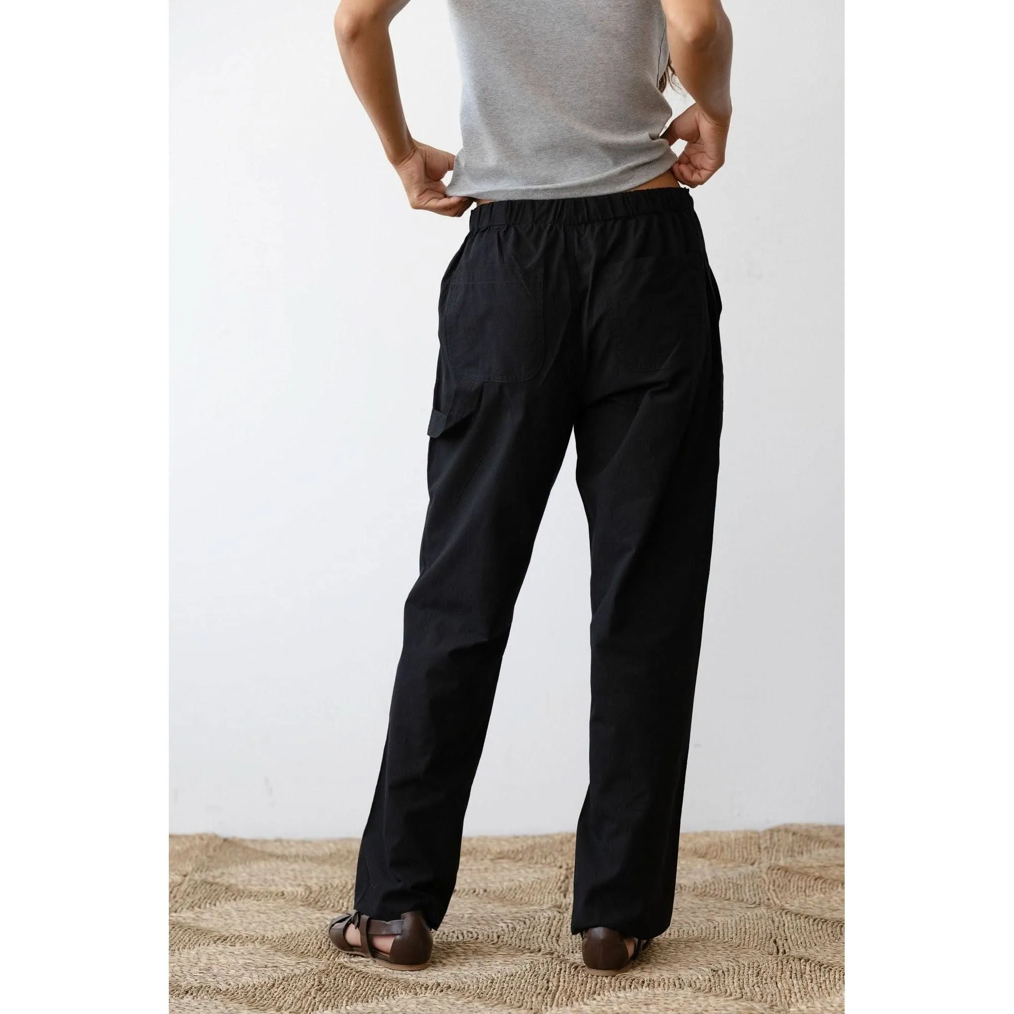 Donni The Sandwash Painter Pant Jet