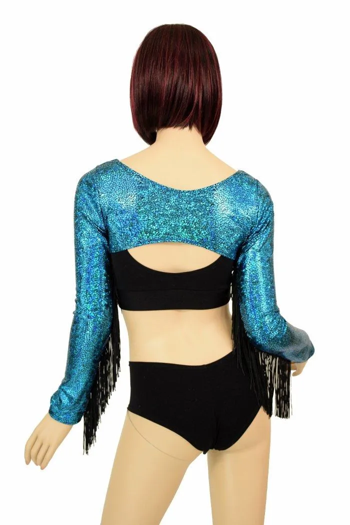 Fringe Bolero Dance Sleeves