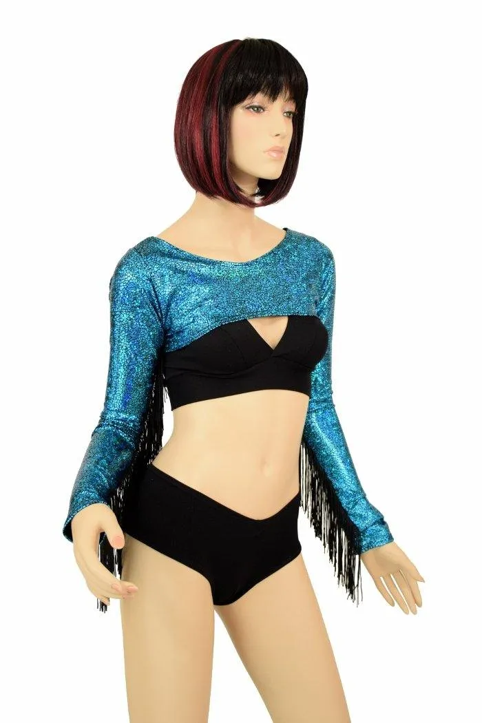 Fringe Bolero Dance Sleeves