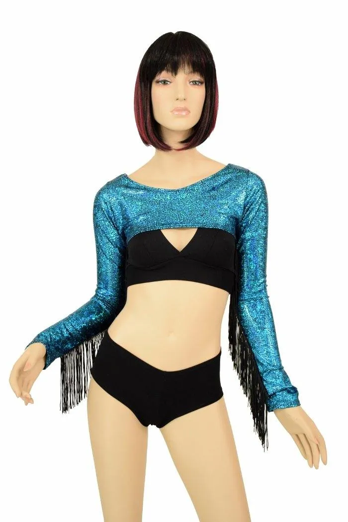 Fringe Bolero Dance Sleeves