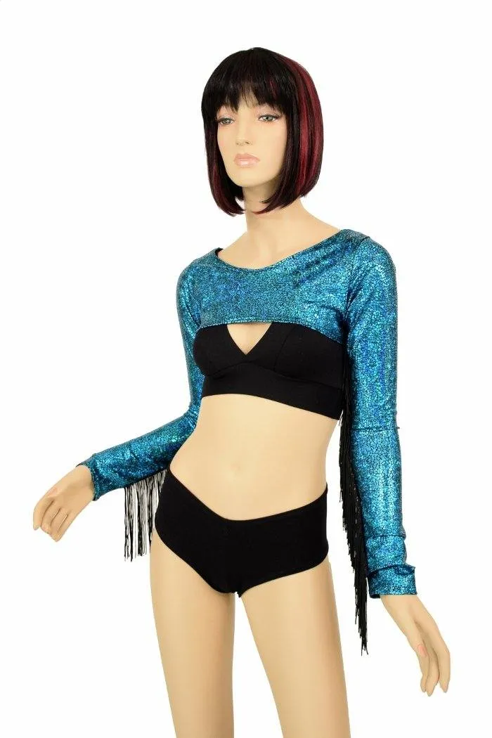 Fringe Bolero Dance Sleeves