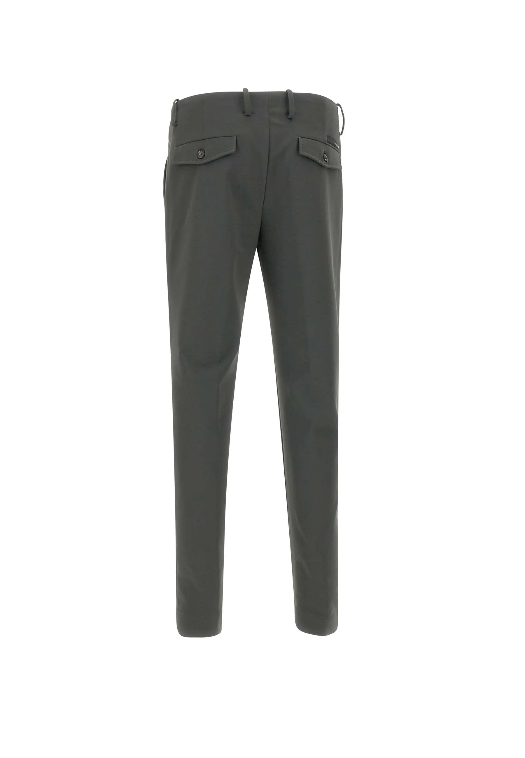 Grey Slim Fit Chino Trousers