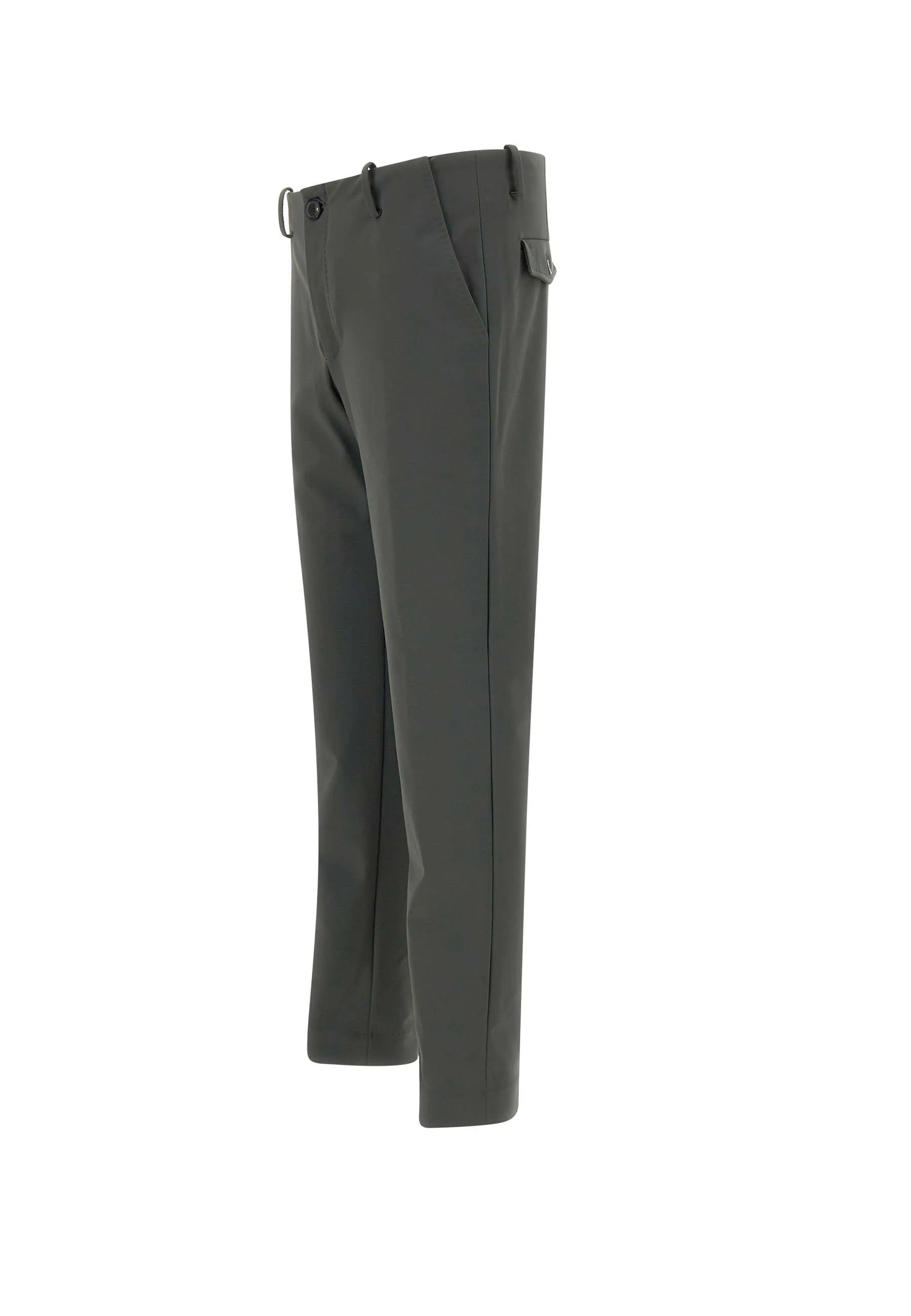 Grey Slim Fit Chino Trousers