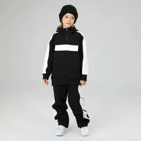 Kids Outdoor Insulated Snow Hoodie & Pants Set