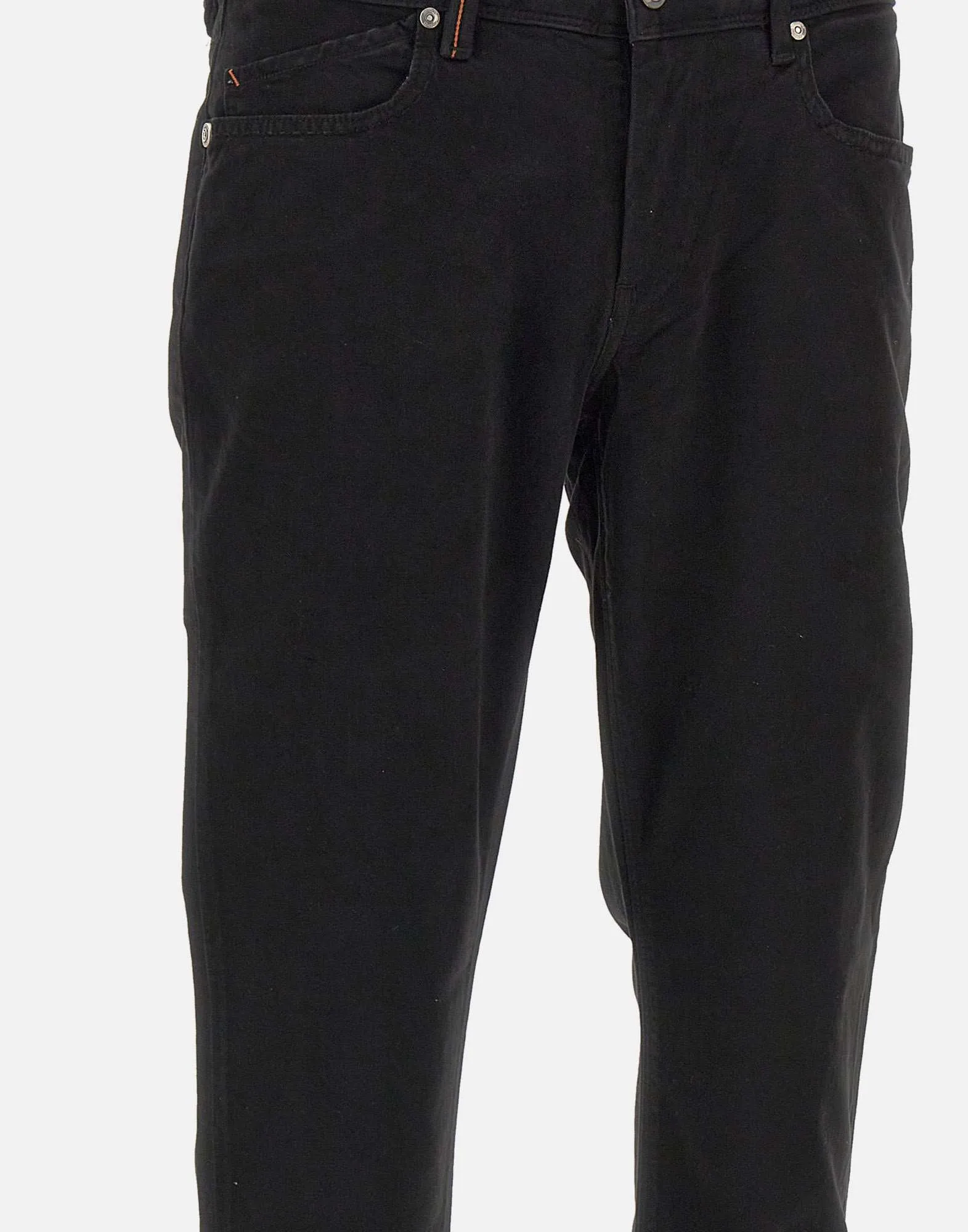 Men's Slim Fit Stretch Cotton Trousers