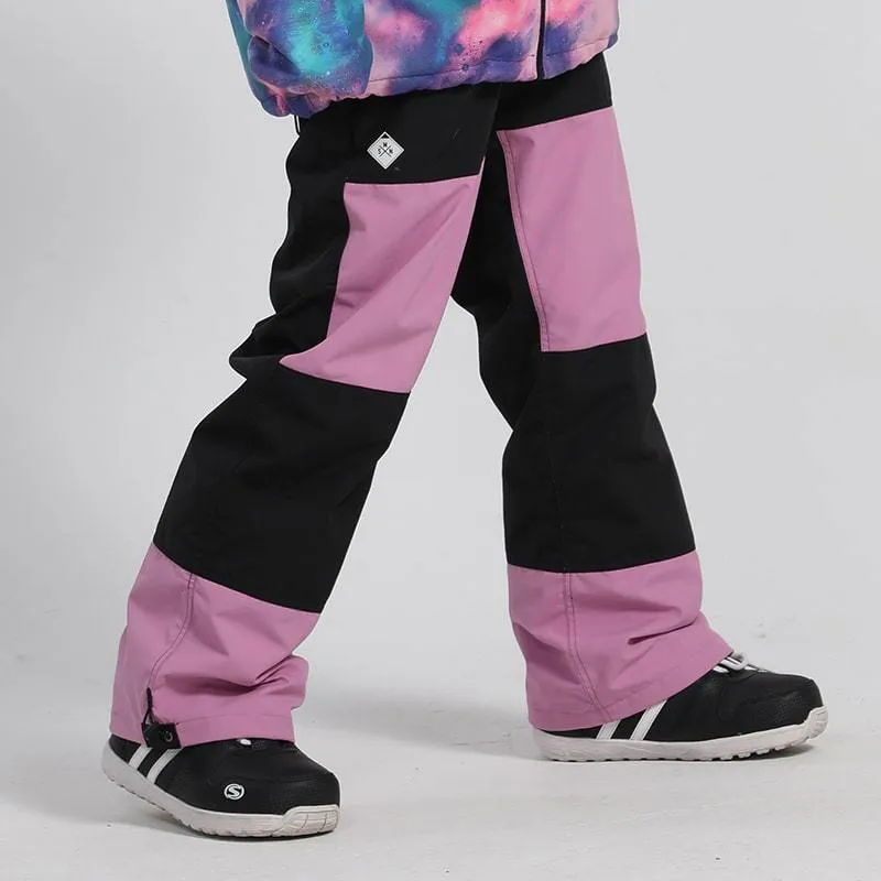 Men's Unisex Gsou Snow Eudemonia Glimmer Outdoor Snow Pants