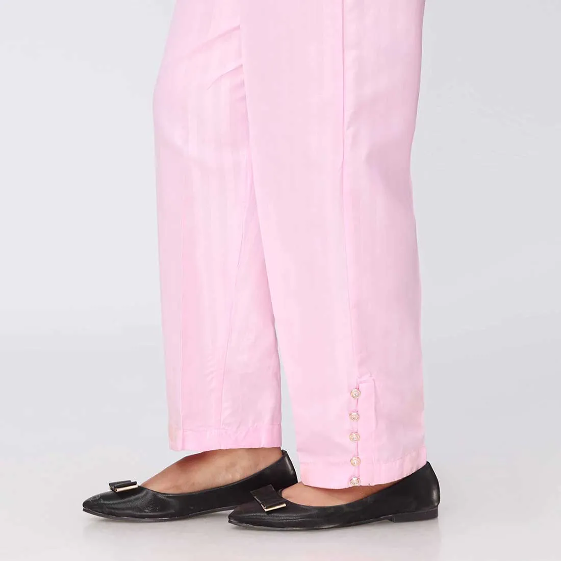 Pink Cambric Slim Fit Trouser PW3653