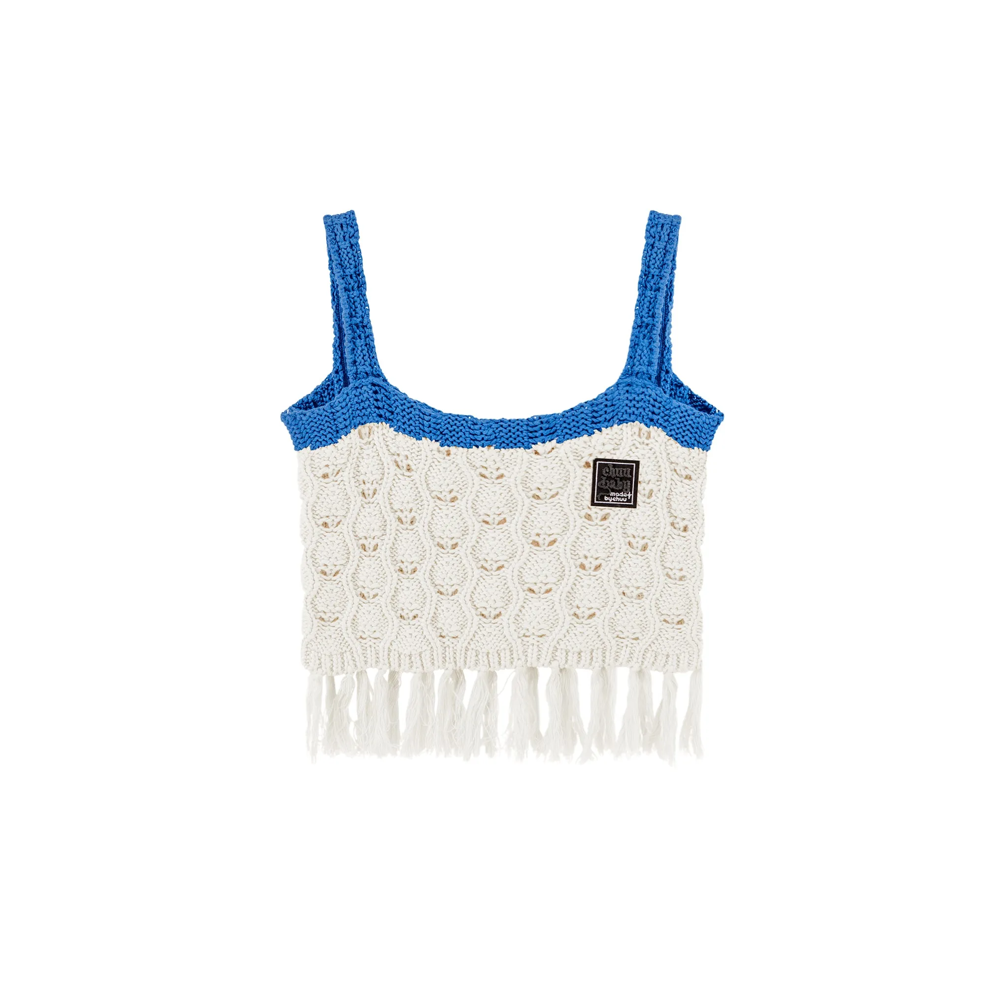 Positive Spark Fringe Sleeveless Top