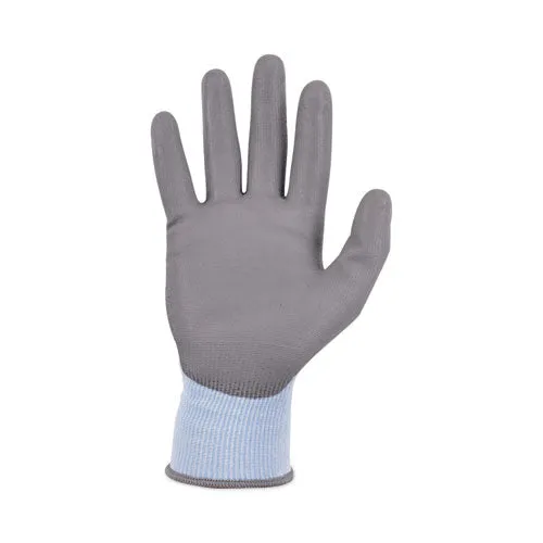 Proflex 7025 Ansi A2 Pu Coated Cr Gloves, Blue, X-large, 12 Pairs/pack, Ships In 1-3 Business Days