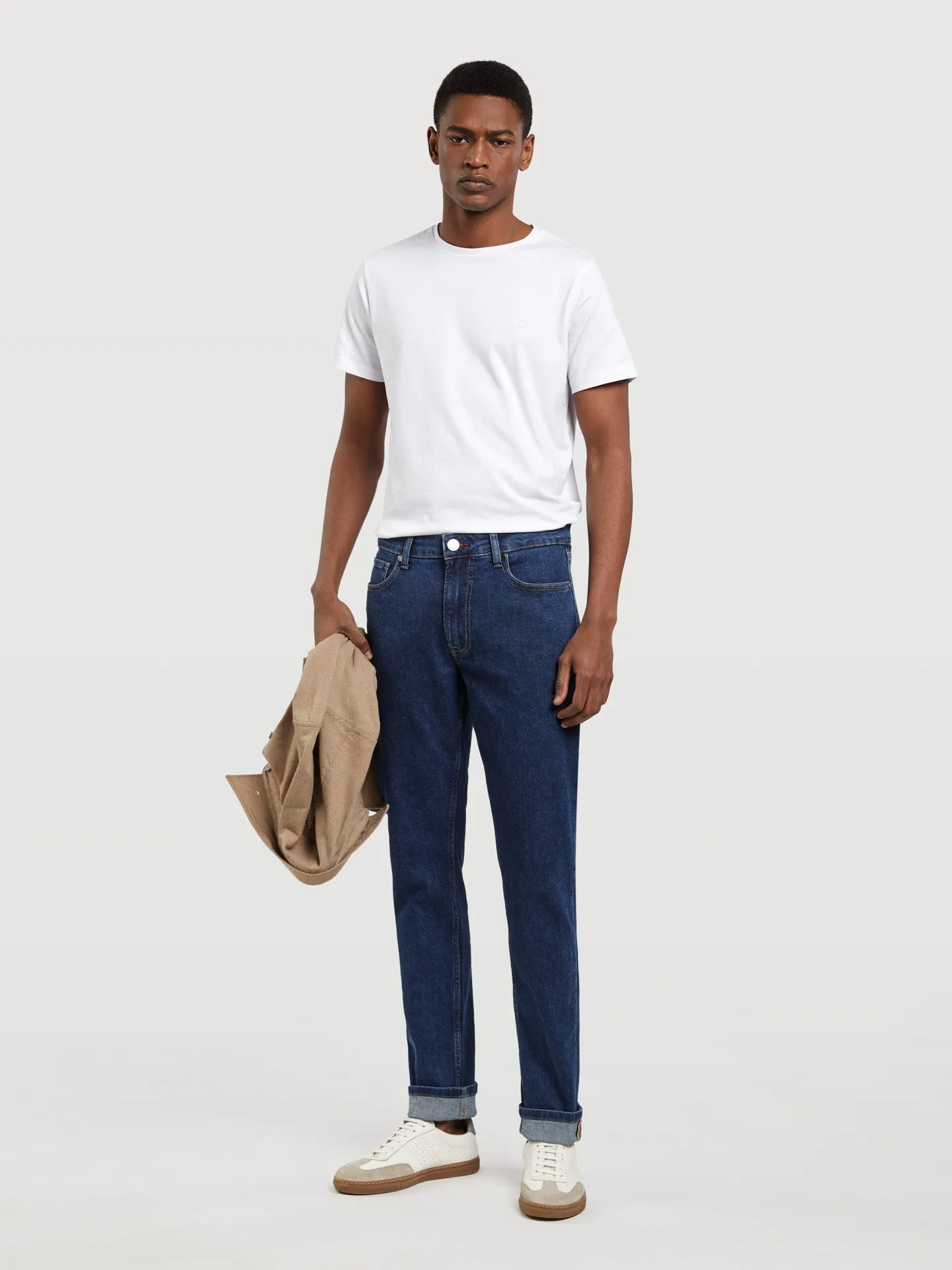 Slim Fit Basic Jeans