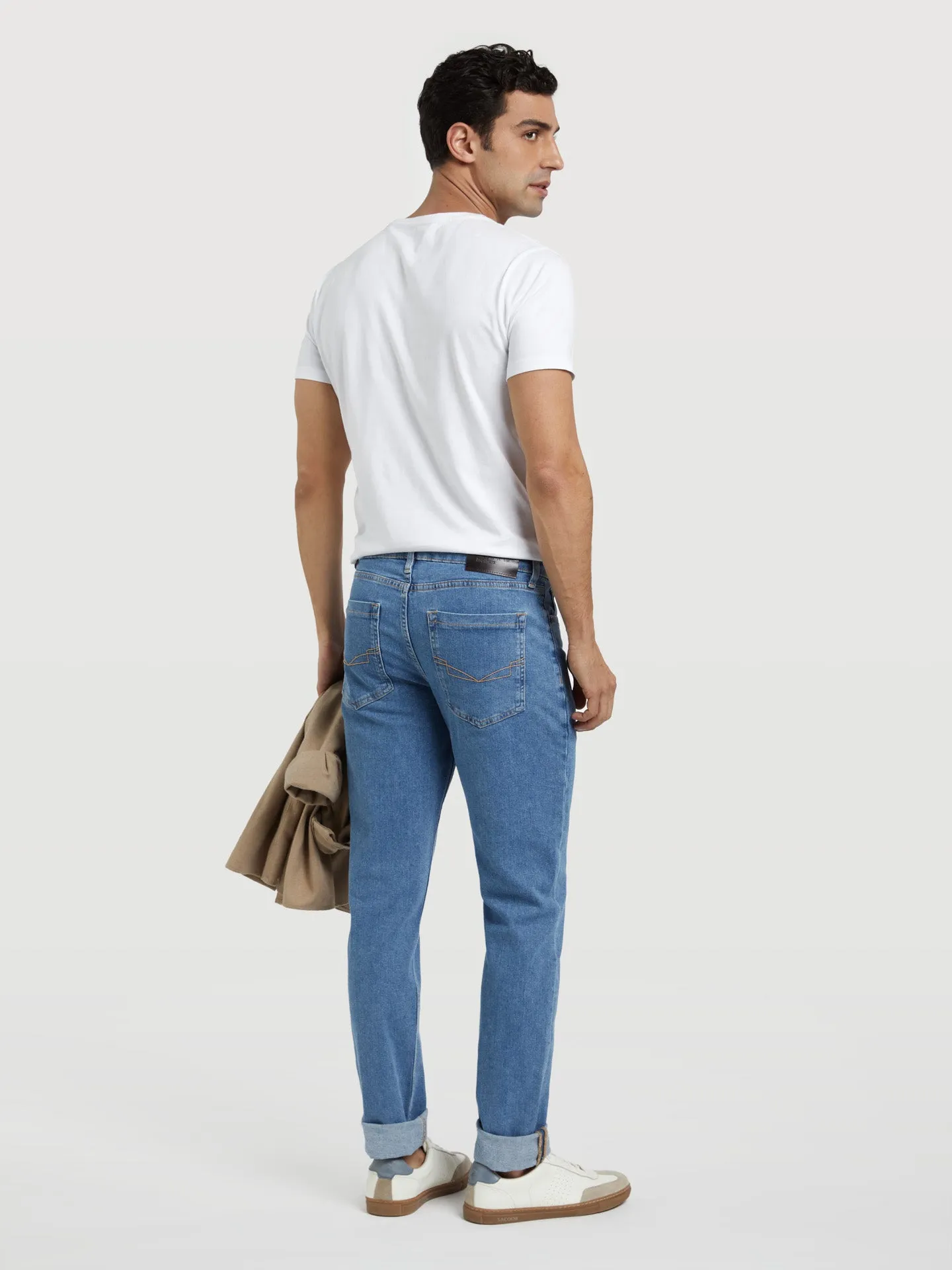 Slim Fit Basic Jeans