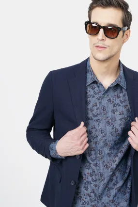 Slim Fit Floral Printed Shirt