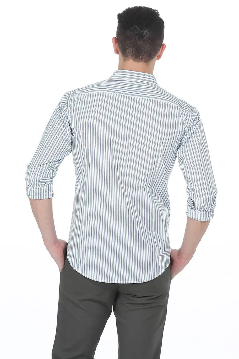 Slim Fit Stripe Shirts