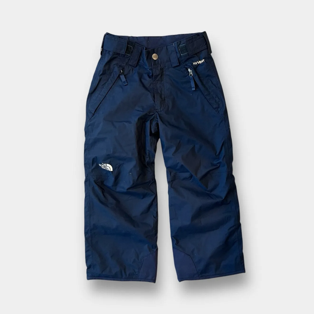 The North Face Kids Insulated Ski Snow Pants Navy Blue XS 6