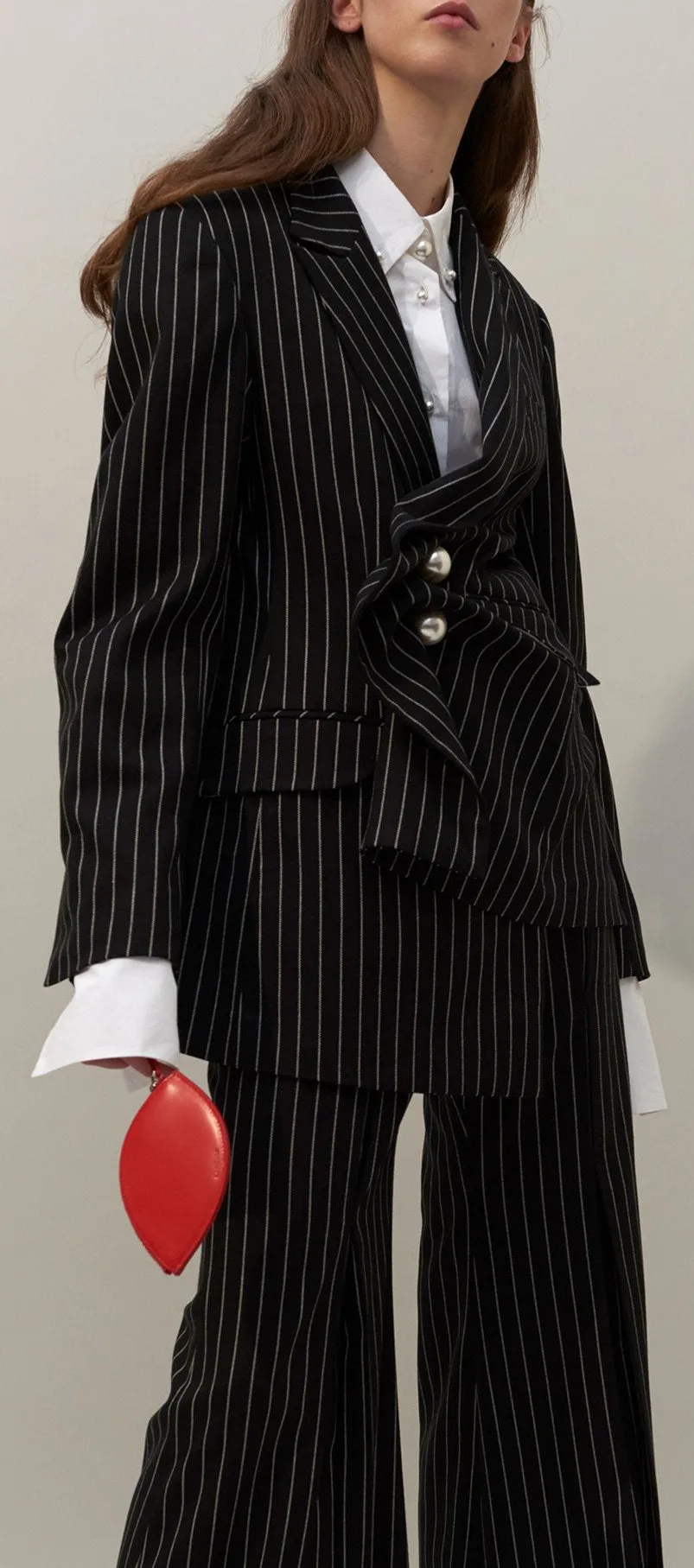 'Venus' Pinstripe Jacket