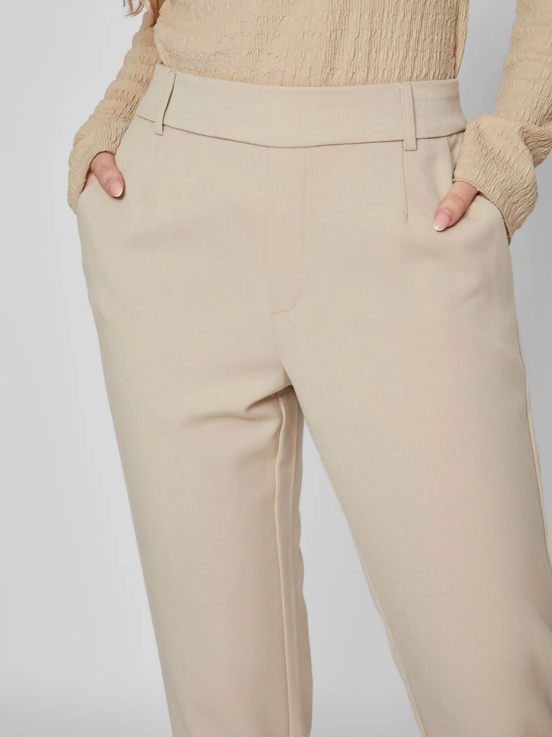 VIVARONE Trousers - Feather Gray