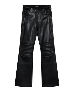 W Stanford Pant Leather / Black