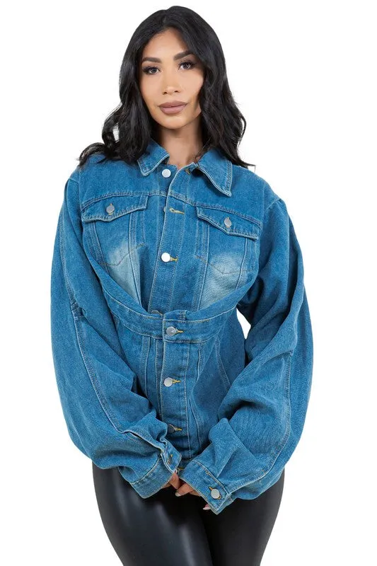 WOMEN FASHION DENIM JACKET